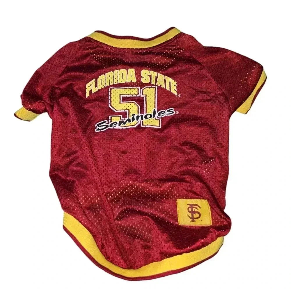 Dog size medium,  Florida State University jersey in excellent condition!